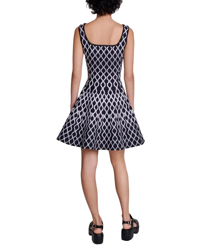 Maje Russel Knit Mini Dress - 34