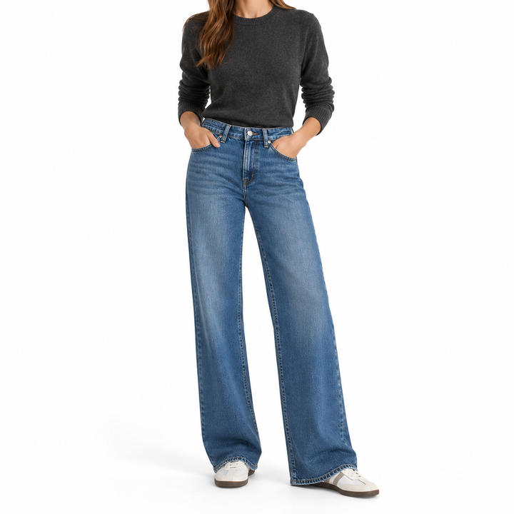 L’AGENCE Wide-Leg Jeans - 31