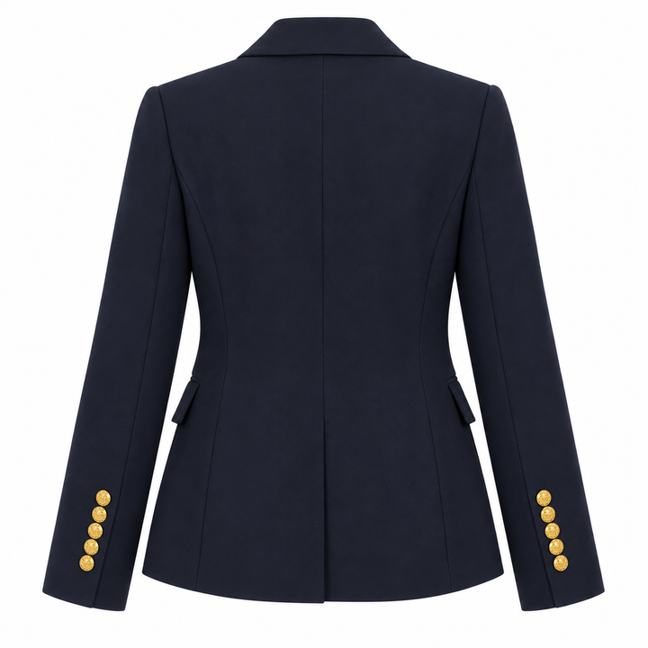 Veronica Beard Miller Dickey Jacket in Navy/Gold - 4