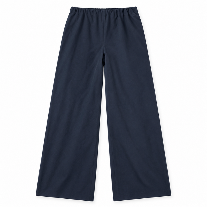 Vince Colette High-Rise Cotton &amp; Linen-Blend Bias Pant - M