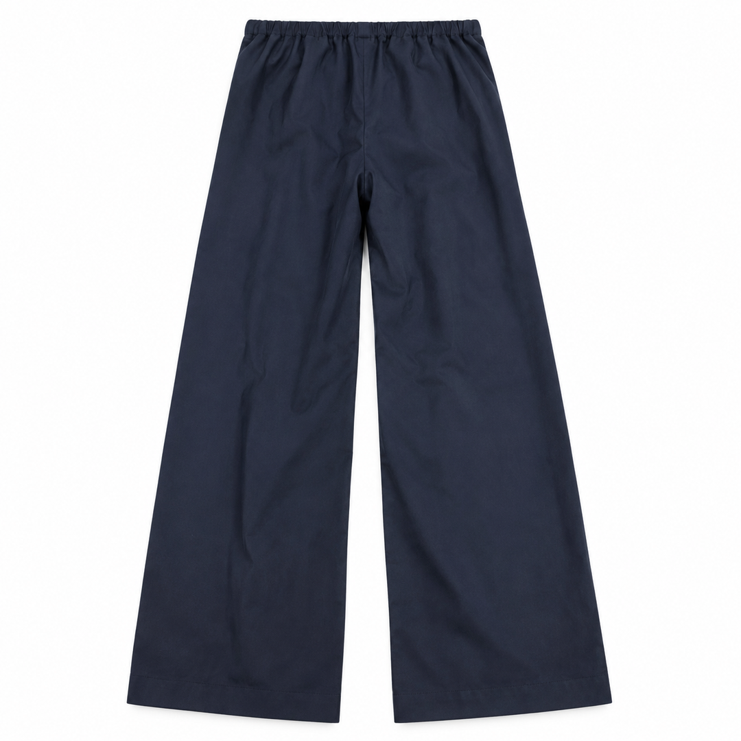 Vince Colette High-Rise Cotton &amp; Linen-Blend Bias Pant - M