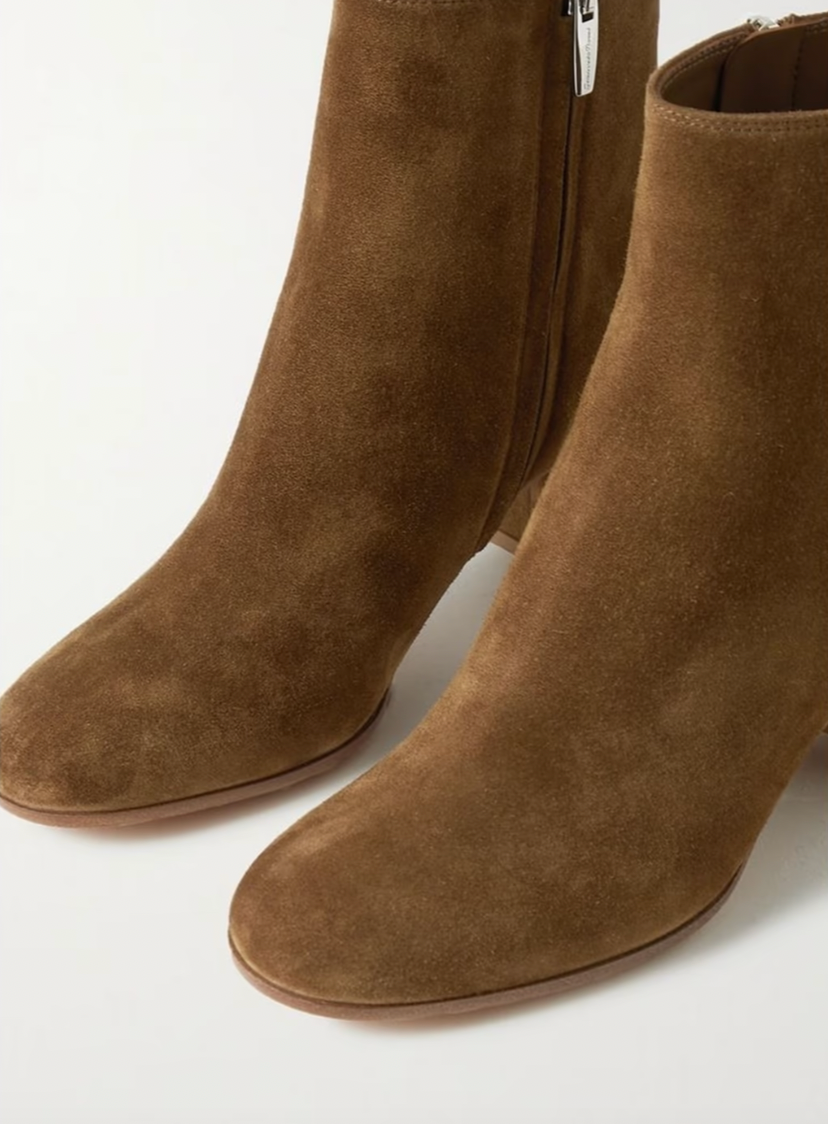 GIANVITO ROSSI Margaux 60 suede ankle boots Size 38 The Exchange Project