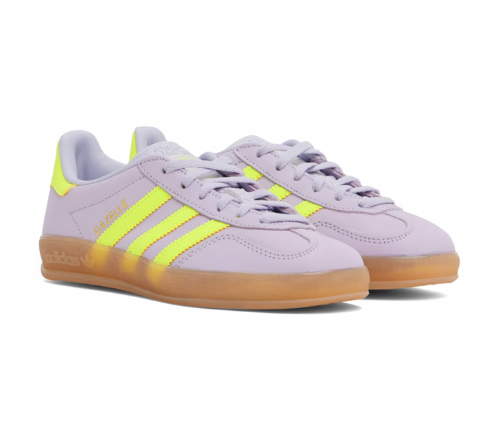 Adidas Originals Gazelle Indoor Magic Lavender/Yellow Women&