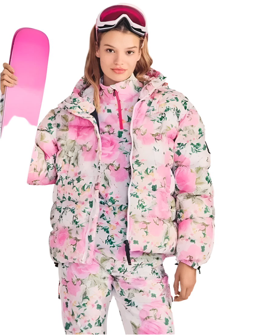 Bogner x LoveShackFancy Magenta Flower Fields- Small