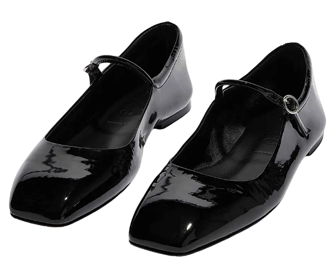 Aeyde Berlin Uma Mary Jane Flats- 38.5