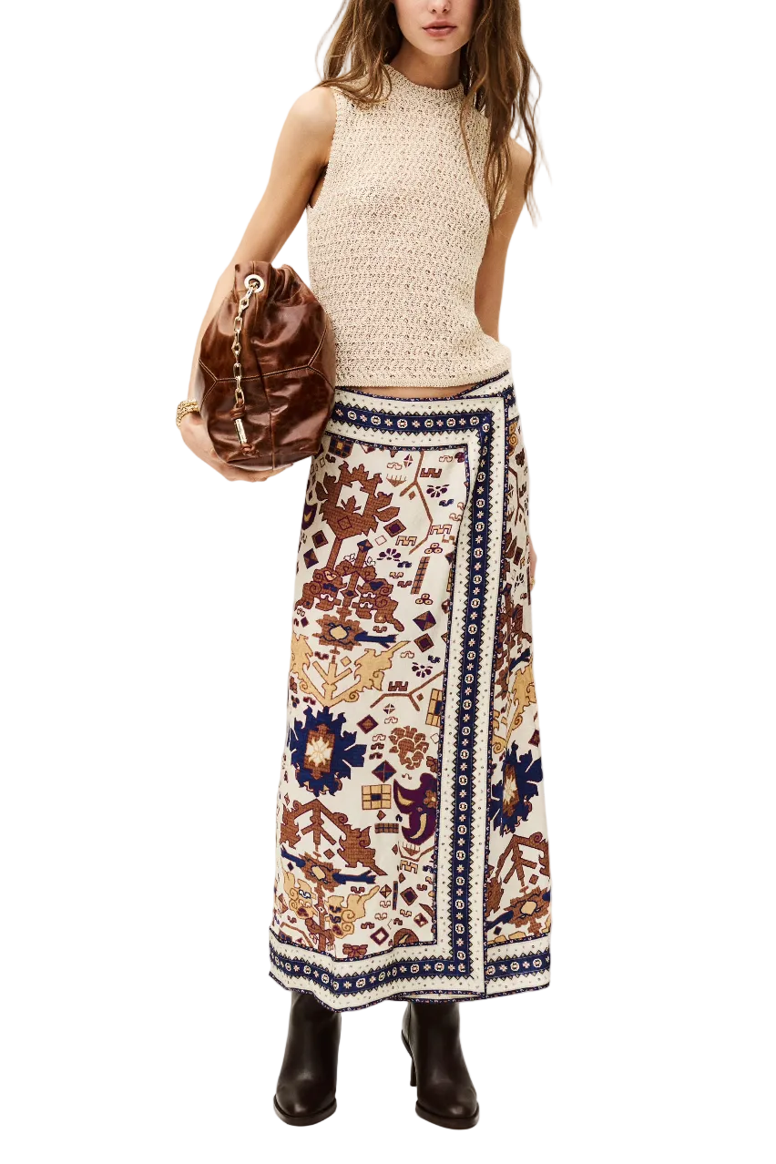Ba&sh Varper Wrap Skirt - 38