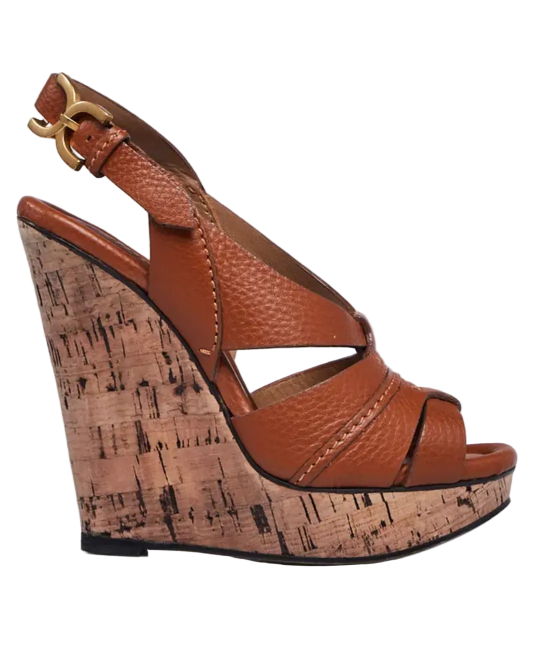 Chloé Renna Slingback Wedge Sandal - 7.5