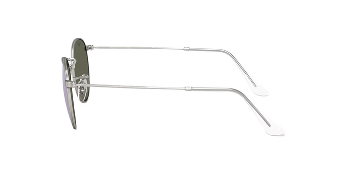 Ray Ban Round Flash Lenses in Silver and Silver Flash