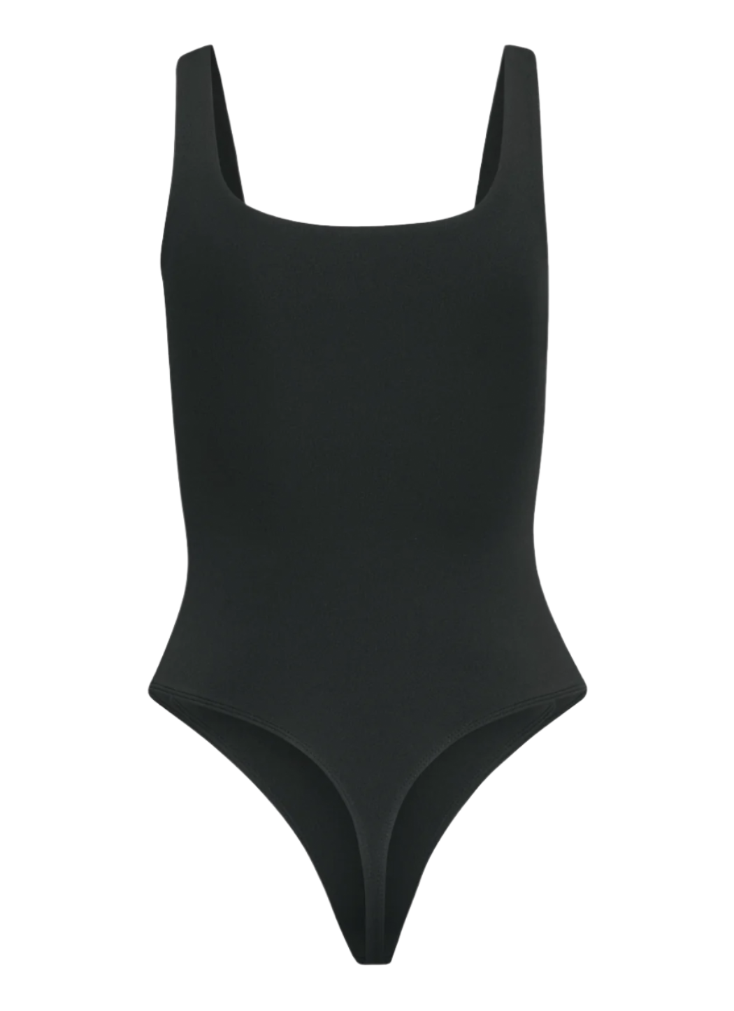 Babaton Original Contour Squareneck Bodysuit Black- XS