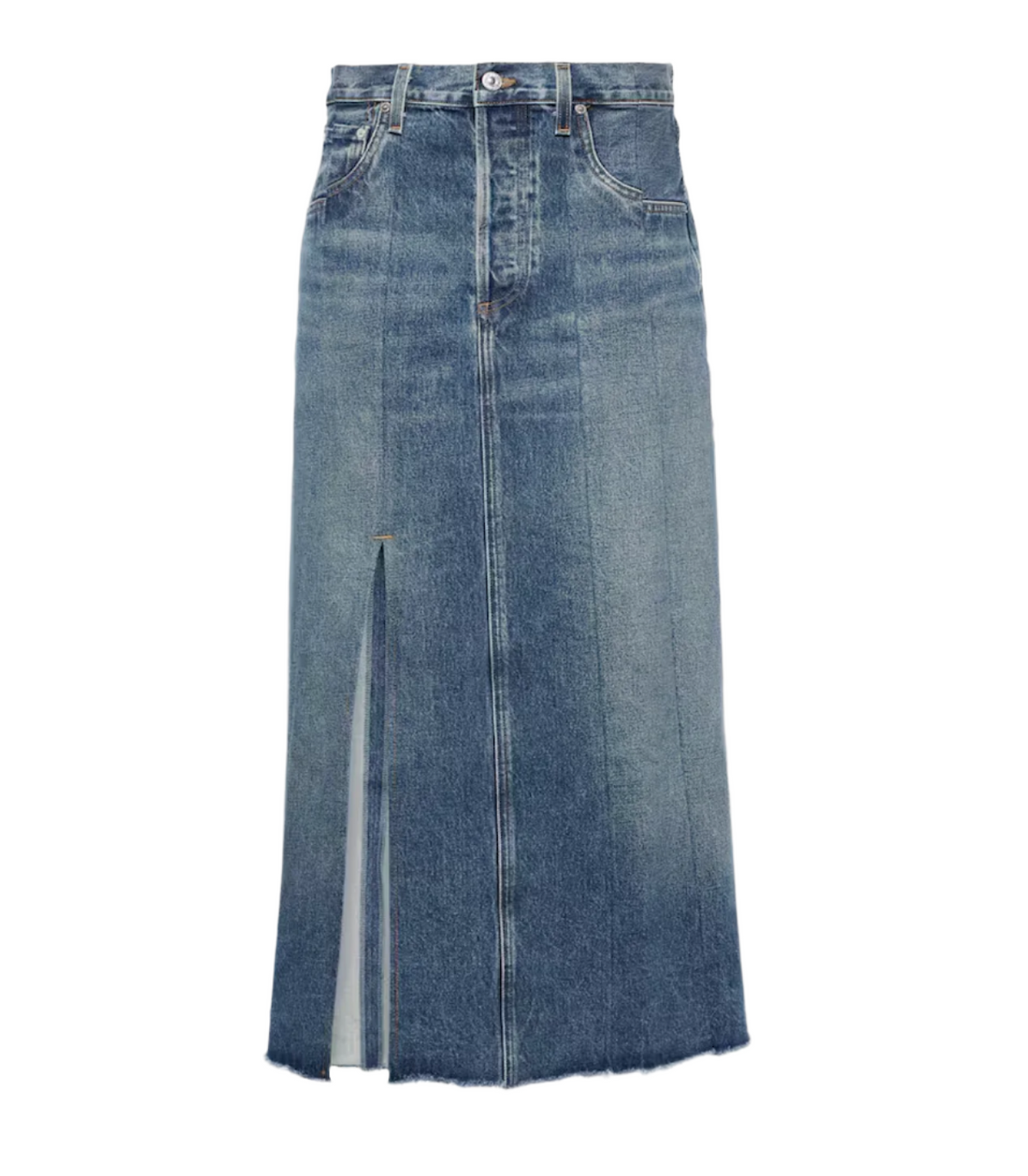 Citizens Of Humanity Raian Denim Midi Skirt- 28