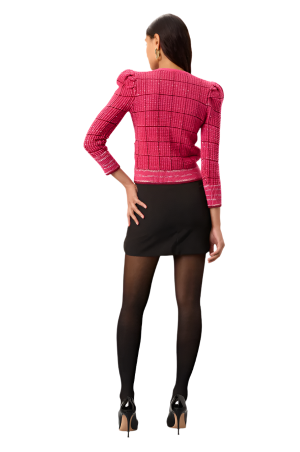 L'Agence Jenni Cardigan Pink Multi - XS