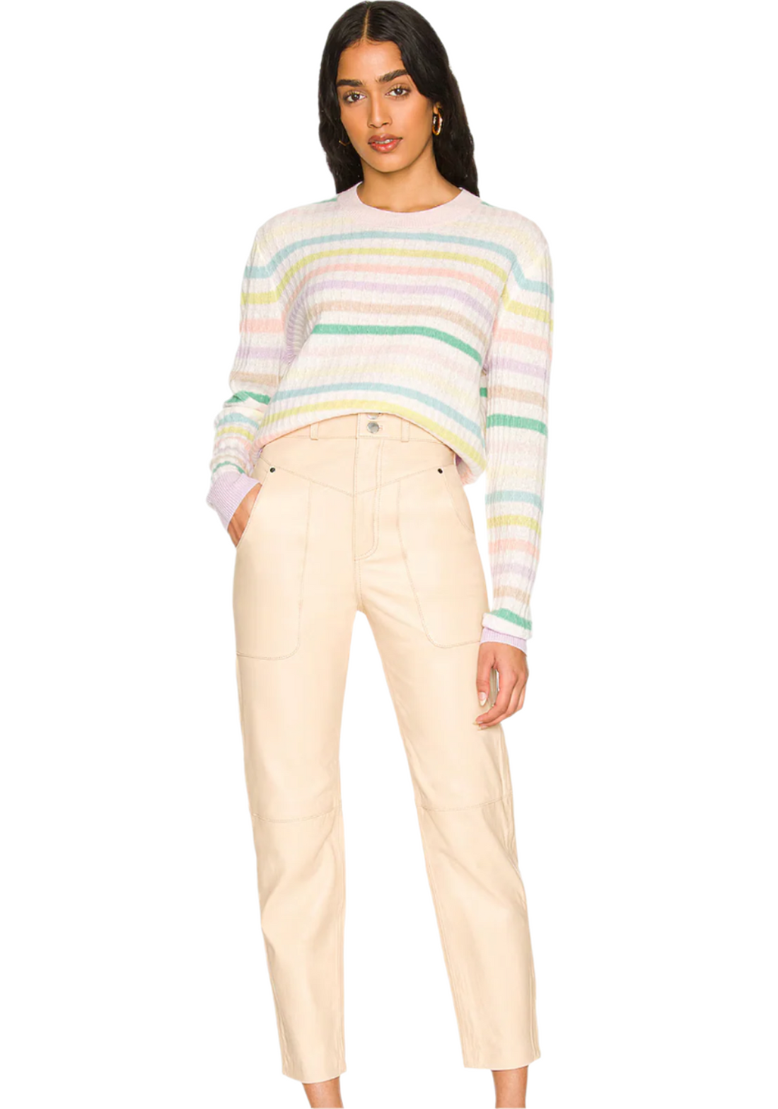 27 Miles Sofia Pastel Sweater - XS