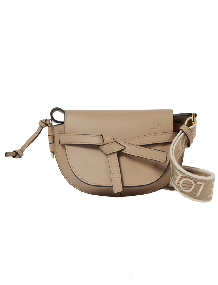 Loewe Gate Dual Mini Leather Shoulder Bag
