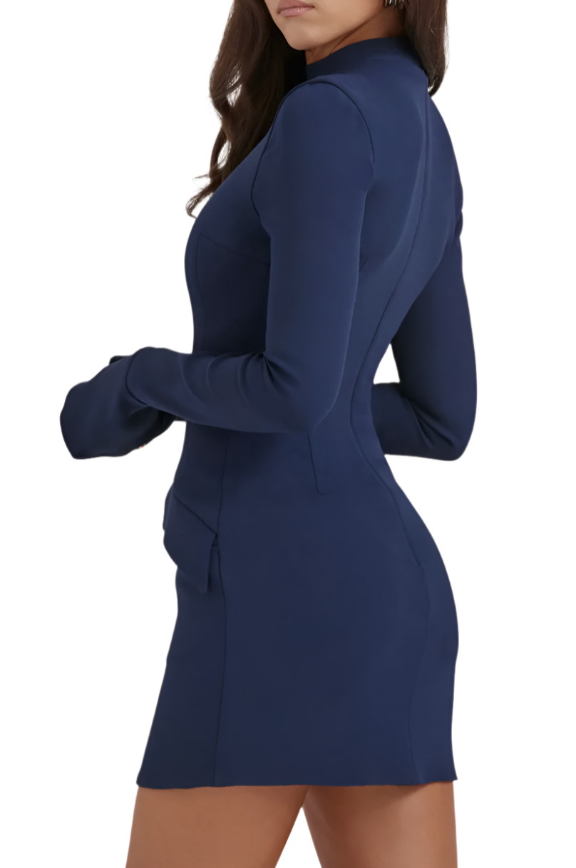 House of CB Mahalia Long Sleeve Minidress - S