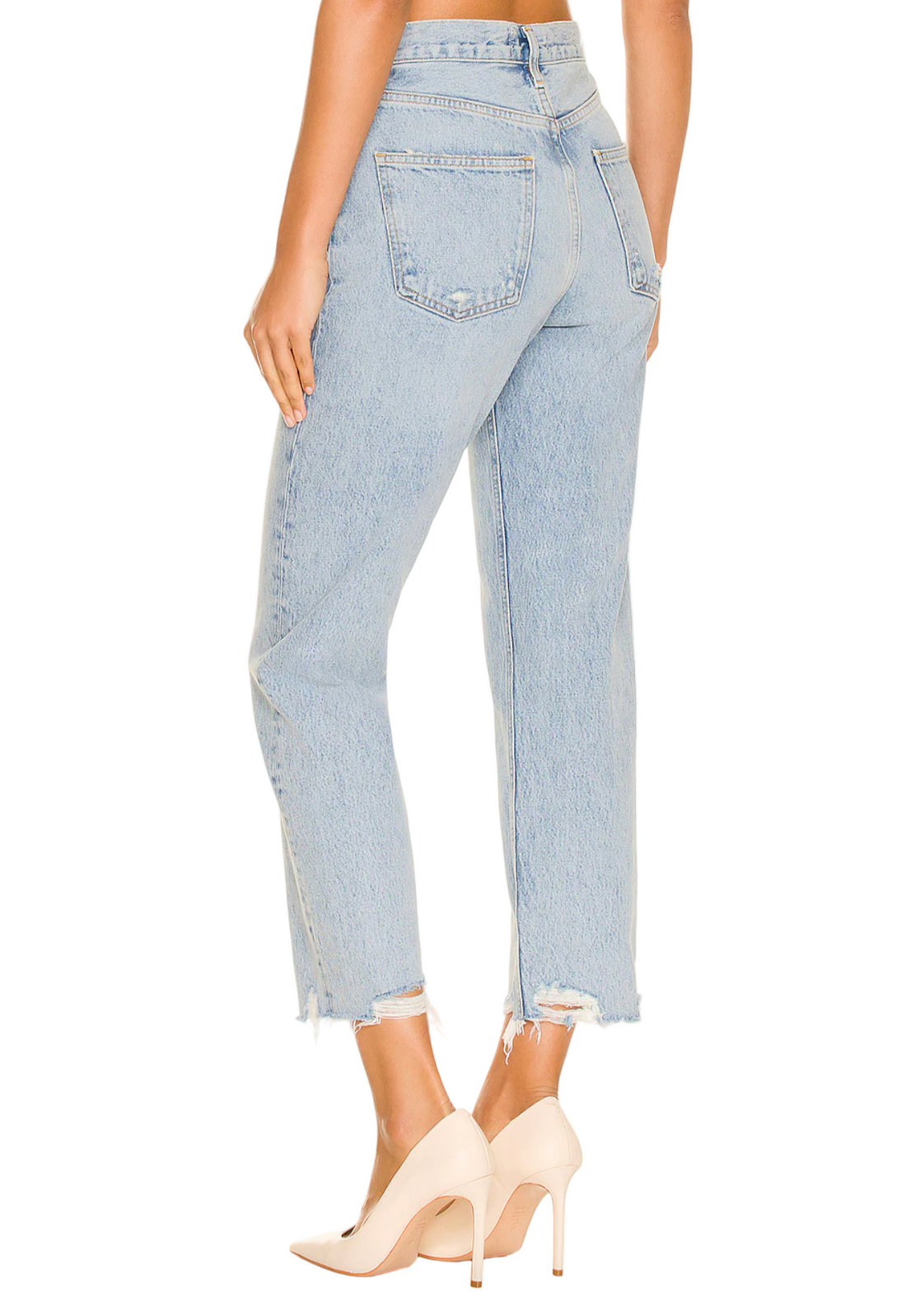 Agolde 90s cropped Mid-Rise Straight - 27