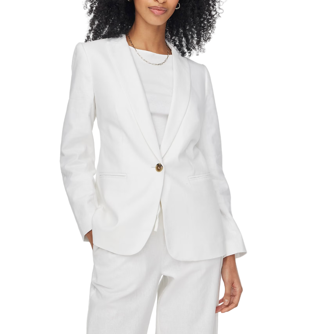 J.Crew Tall Alexandra blazer in stretch linen blend - 6