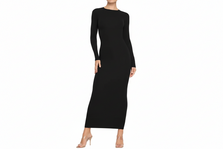 SKIMS NWT Fits Everybody Crew Neck Long Sleeve Dress- S