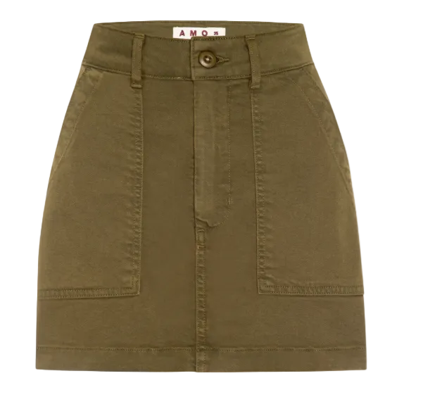 AMO Easy Slouch Skirt Reseda - 28