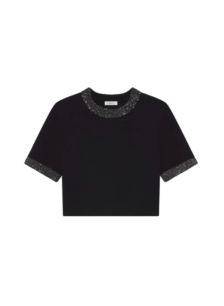 A.L.C. Maeve Sequin Embellished Top - L