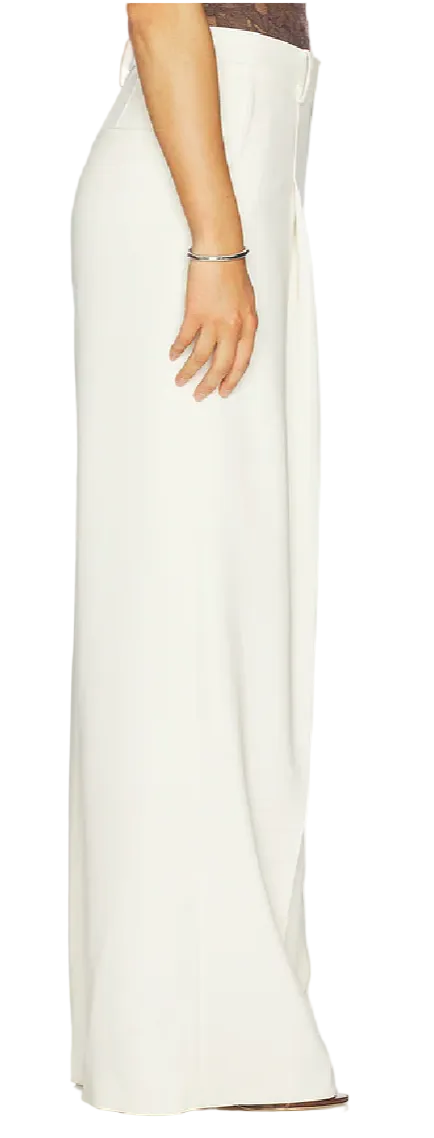 Theory Oversize Wide Pleated Trouser- 6