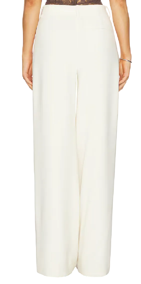 Theory Oversize Wide Pleated Trouser- 6
