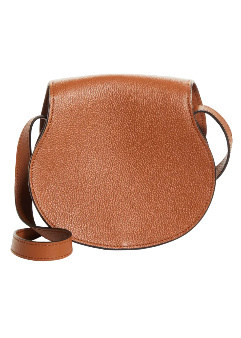 Small Marcie Leather Crossbody Bag