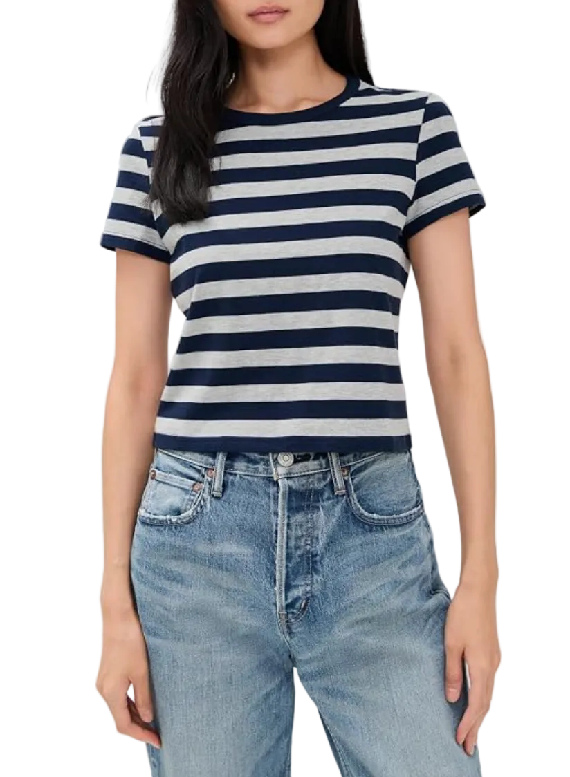 Denimist Striped Baby Tee - XS