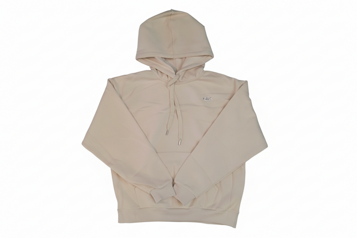 Alo Accolade Full Zip Hoodie Oat Milk S/M