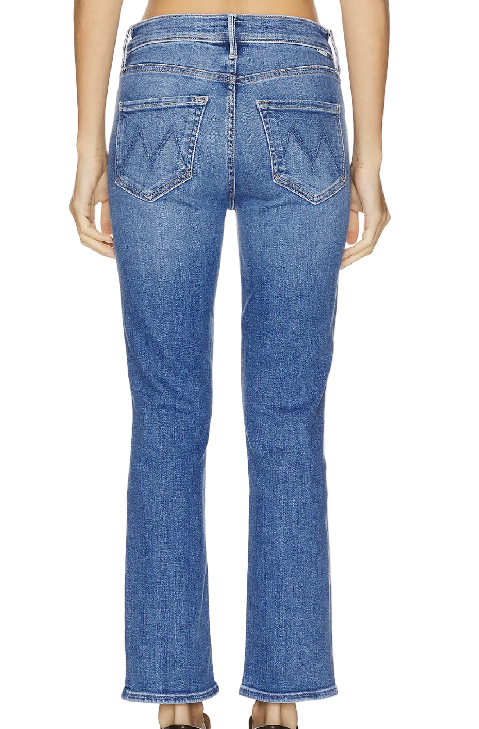 Mother The Mid Rise Dazzler Crop Jeans - 25