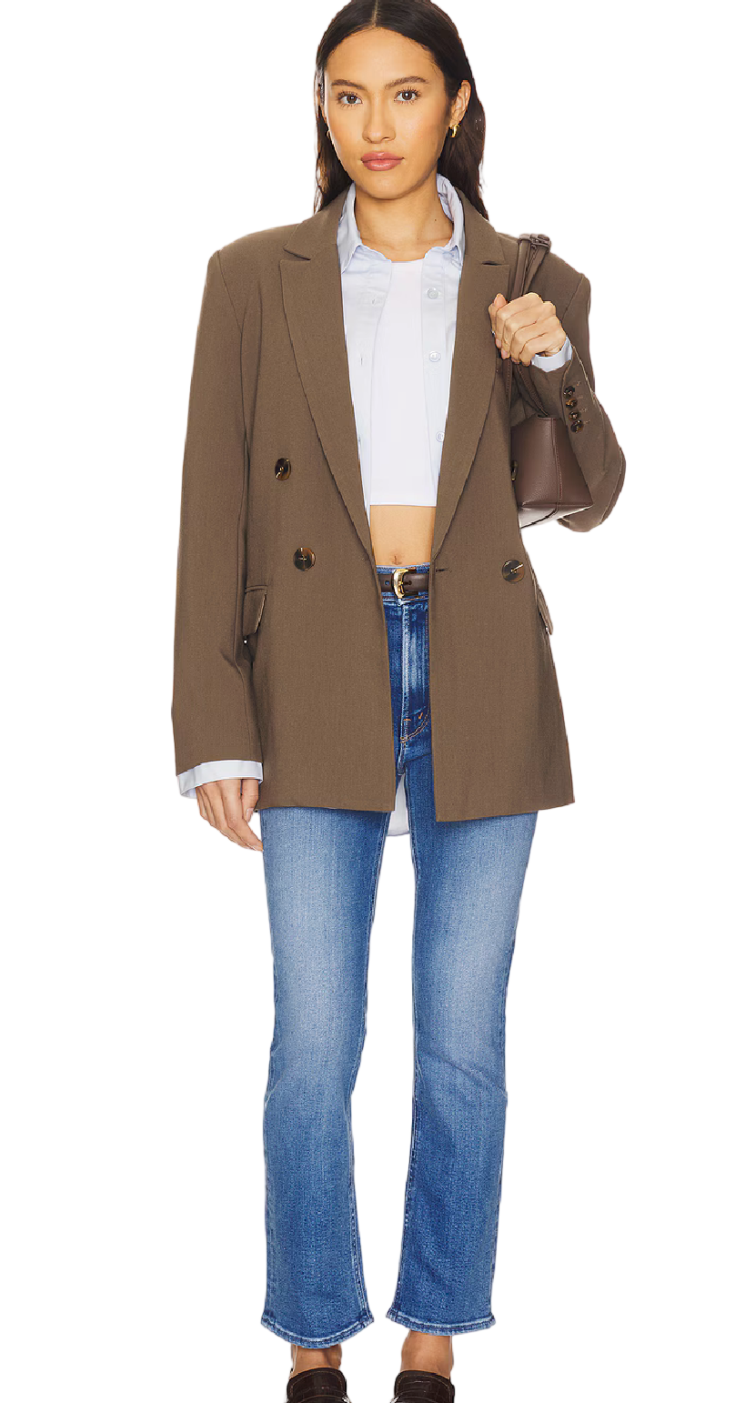 Mother The Mid Rise Dazzler Crop Jeans - 25