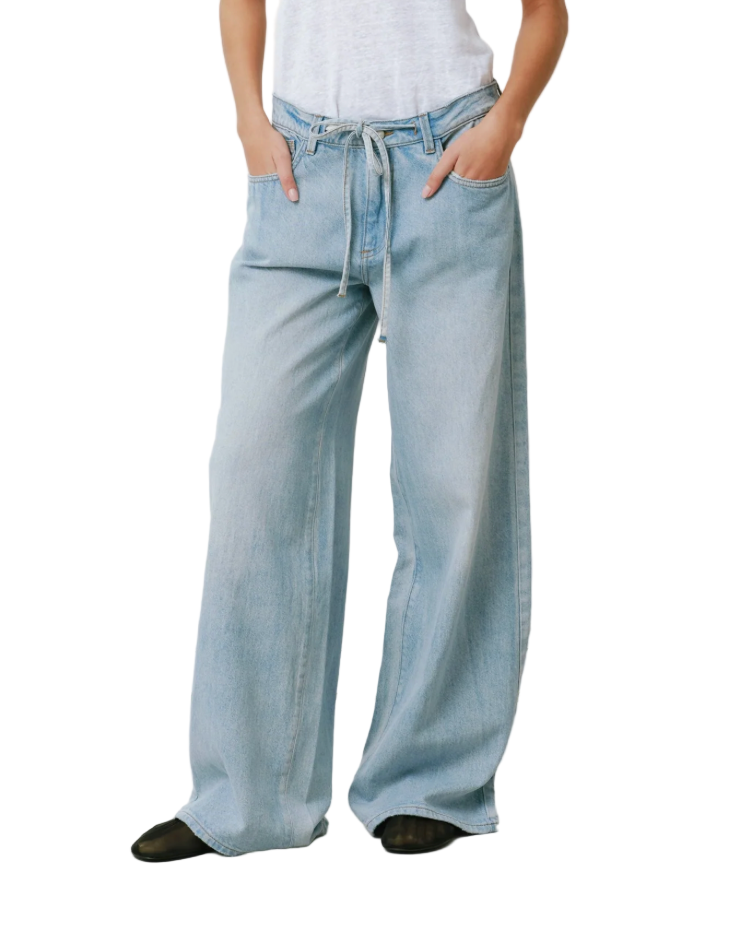 Seventy + Mochi Blake Low Rise Jean in Sun Fade - XXS