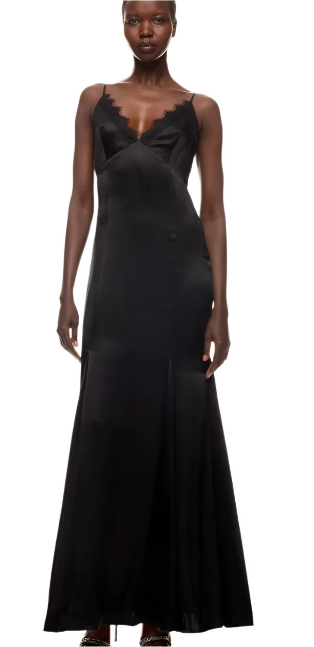 L'Agence Zanna Lace Trim Gown L'AGENCE brand - 2