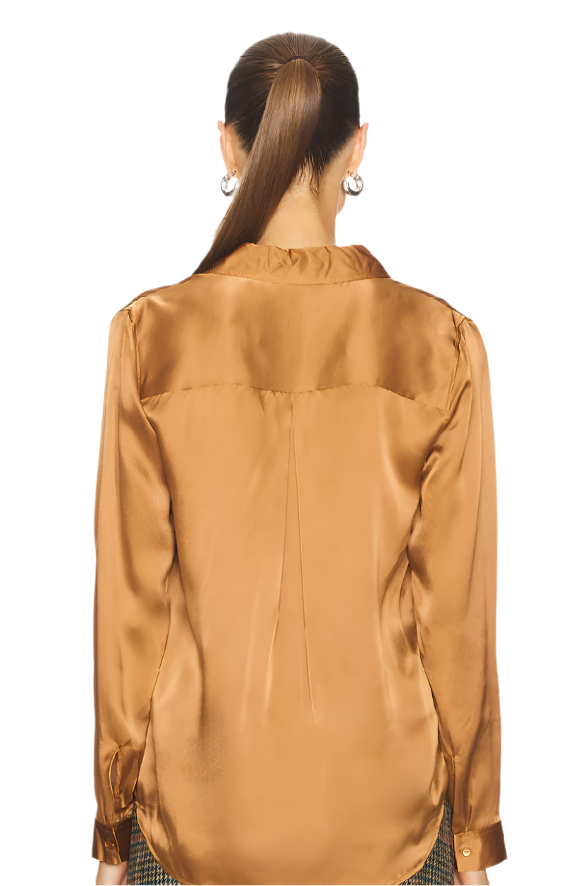 L'Agence Tyler Long Sleeve Blouse - XS