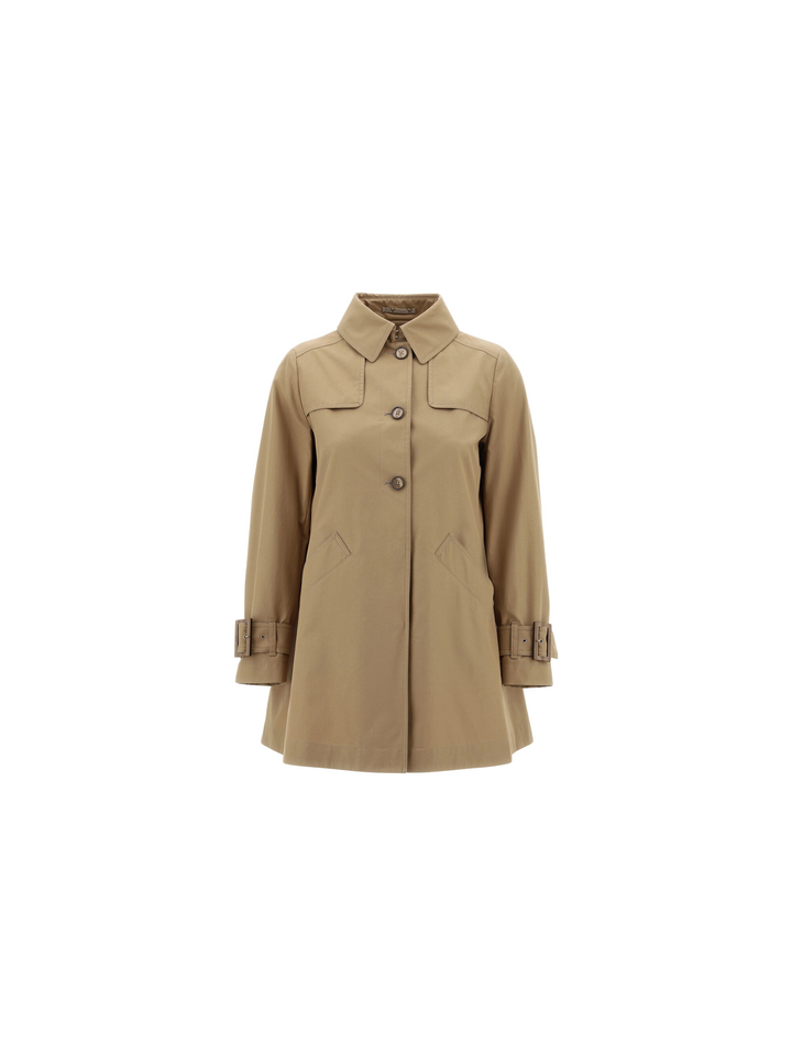 Herno DELON AND MONOGRAM TRENCH COAT- Size Small