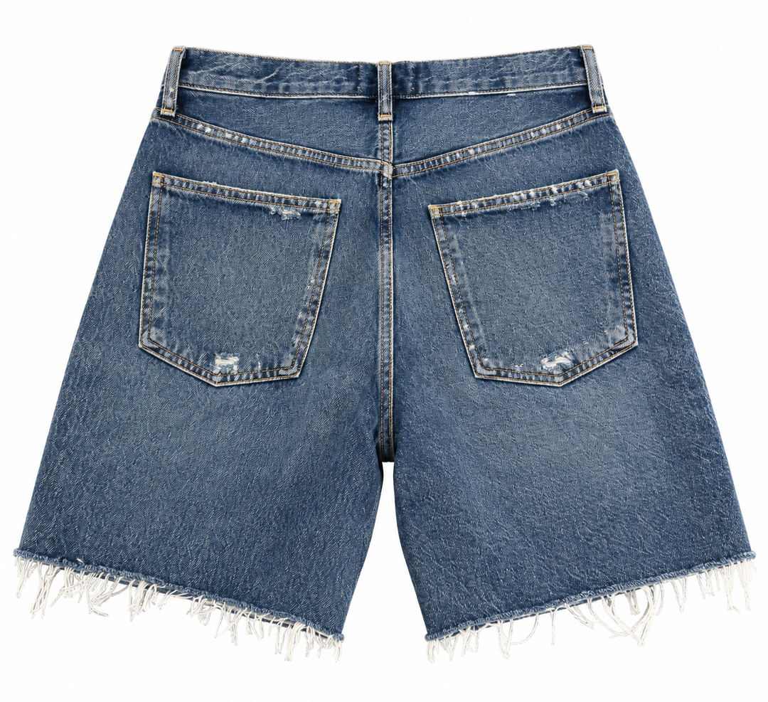 AGOLDE 90’s Mid Rise Loose Denim Shorts - 27