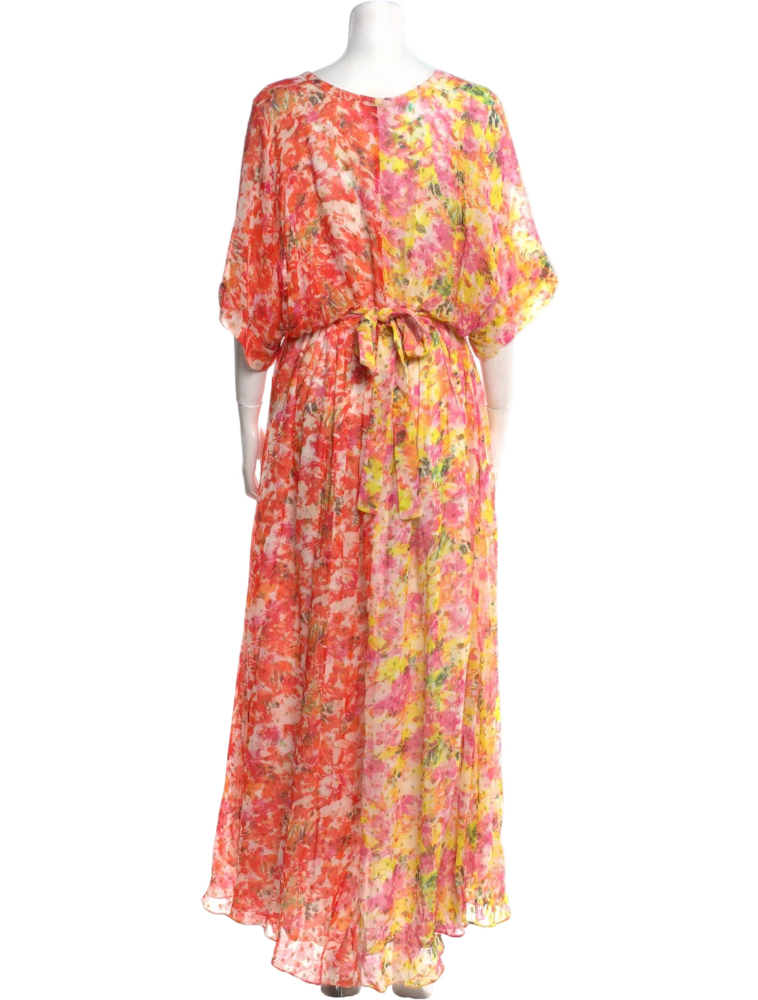 Rococo Sand Georgette Long Dress - XS