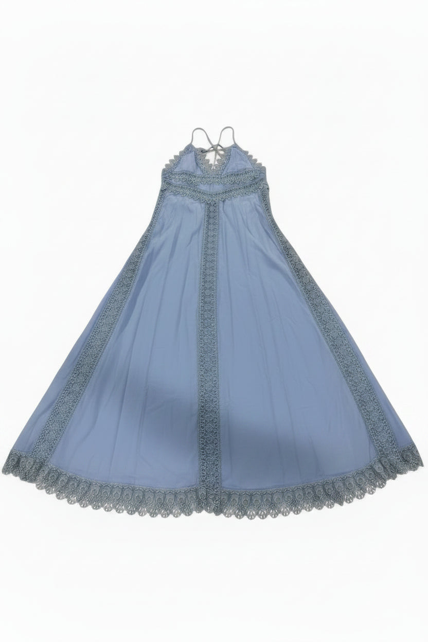 Charo Ruiz Ibiza Charo Ruiz Ibiza Broderie Anglaise Midi Dress- M