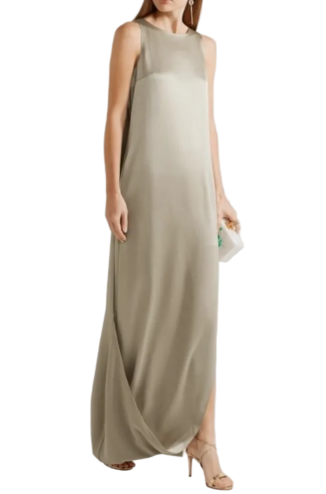 Halston Heritage Cape Effect Dress - 2