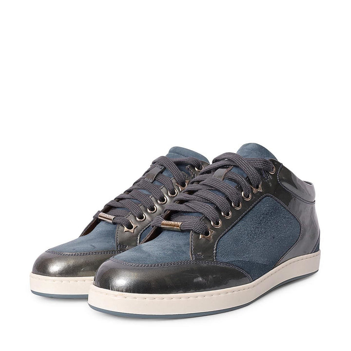 JIMMY CHOO MIAMI SNEAKERS DENIM SIZE: 38