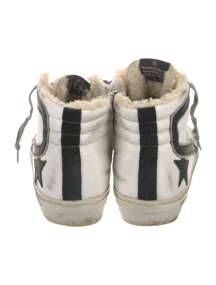 Golden Goose Slide Shearling Sneakers- 39