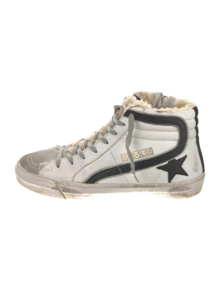 Golden Goose Slide Shearling Sneakers- 39