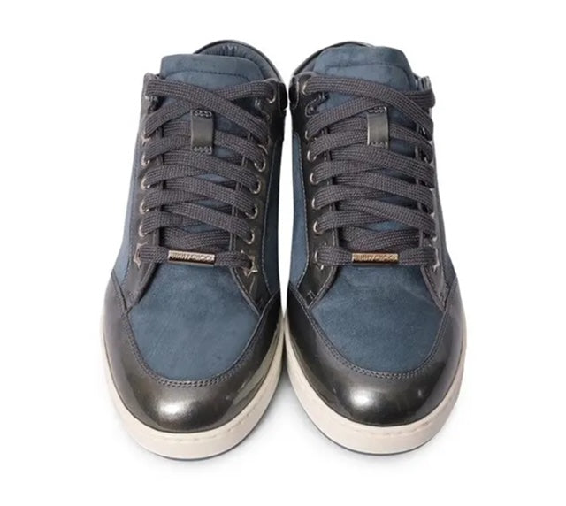 JIMMY CHOO MIAMI SNEAKERS DENIM SIZE: 38