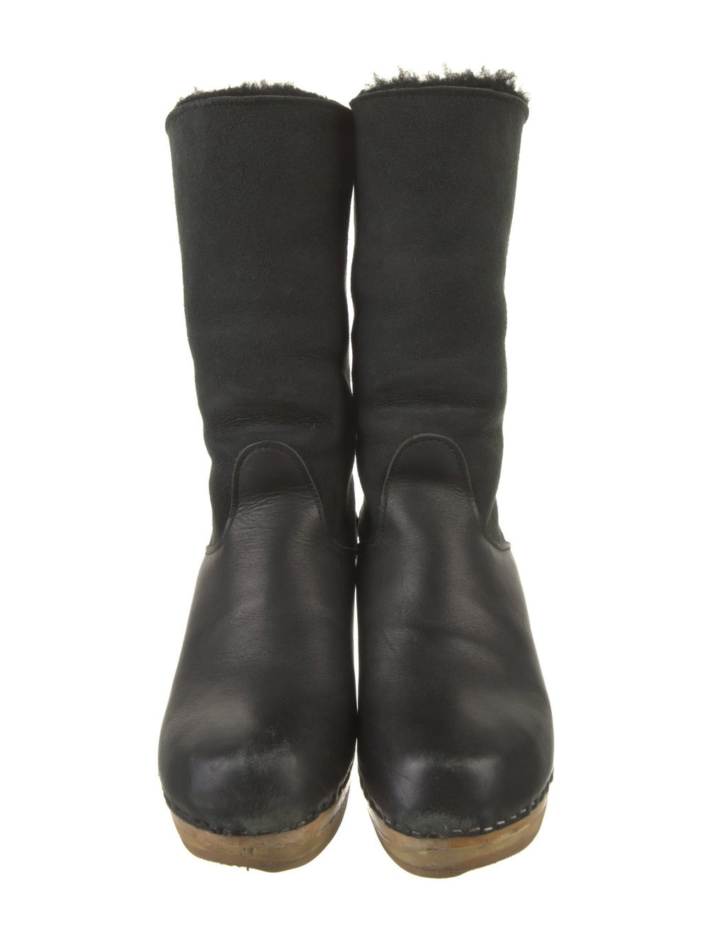 NO. 6 STORE LEATHER MID-CALF BOOTS     SIZE: 38