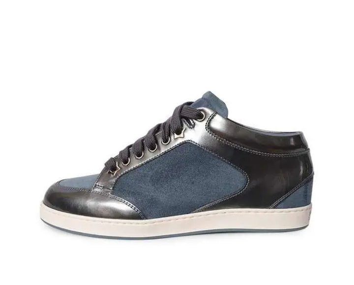 JIMMY CHOO MIAMI SNEAKERS DENIM SIZE: 38