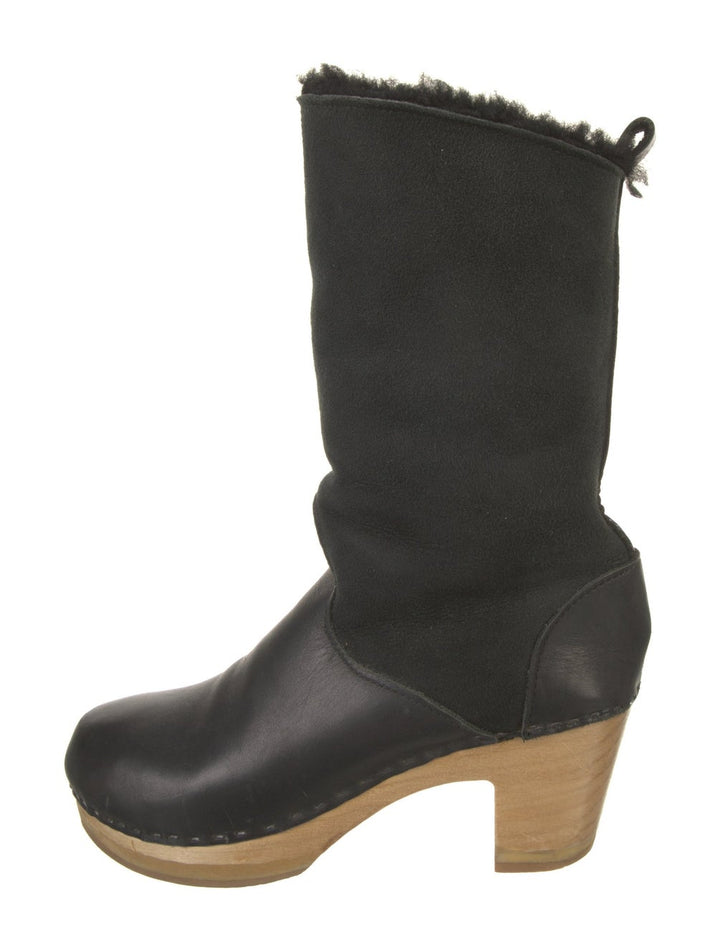 NO. 6 STORE LEATHER MID-CALF BOOTS     SIZE: 38
