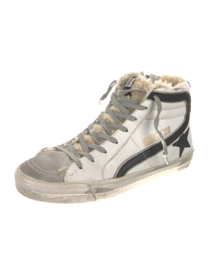 Golden Goose Slide Shearling Sneakers- 39
