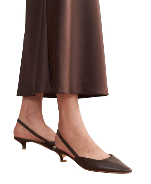 Jenni Kayne Leather Kitten Heel - 39