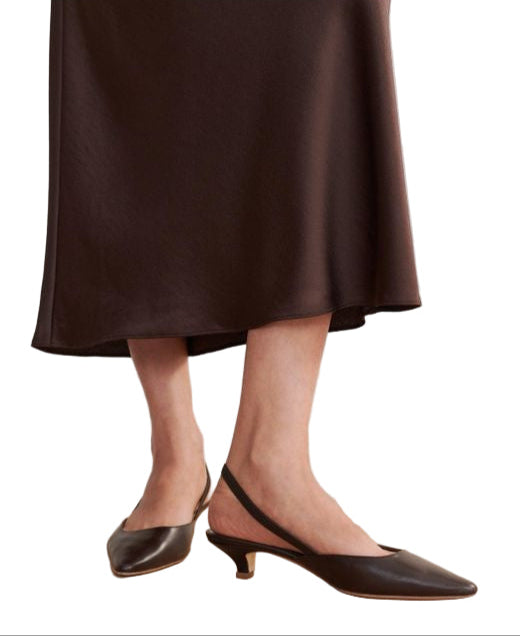Jenni Kayne Leather Kitten Heel - 39