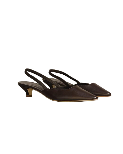 Jenni Kayne Leather Kitten Heel - 39