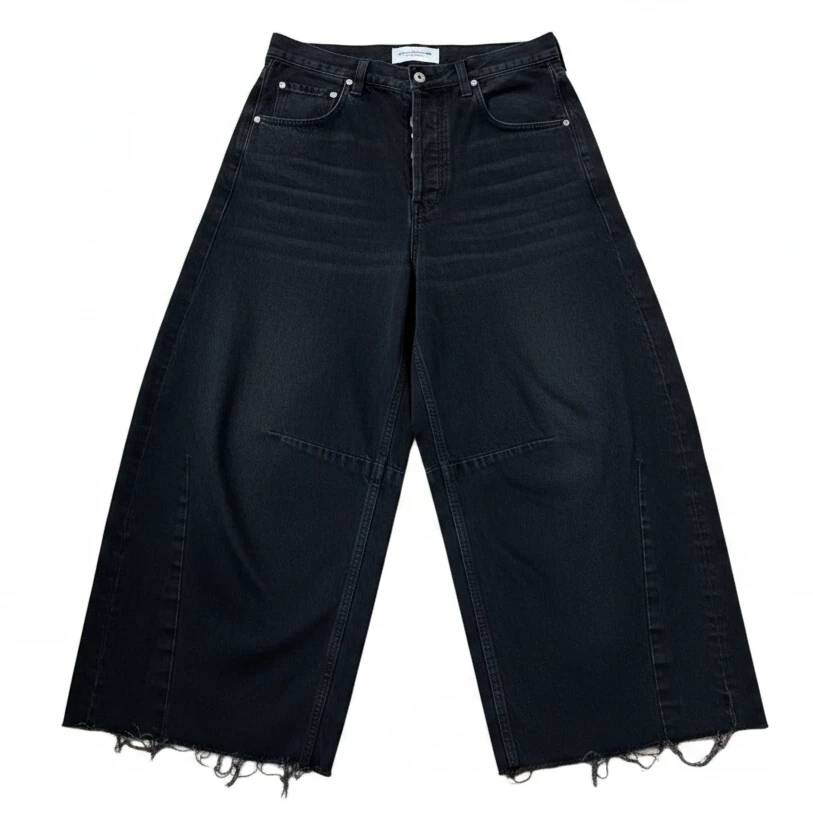 Citizens Of Humanity Horseshoe Barrel Leg Jeans in Black- 27